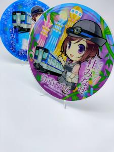 China Silk Screen Acrylic Figure Anime With Stainless Steel Stents ODM Available wholesale