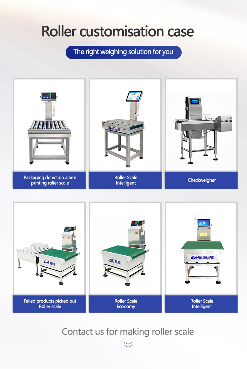 SOHE A1SP 500kg Packaging Detection Alarm Light LED Display and Customization Options