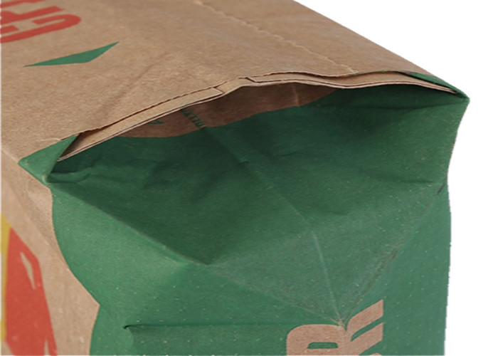 Construction Material Industrial Paper Bags Large Capacity Reusable Eco Friendly