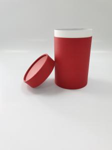 China ODM Gift Retail Packaging Boxes Flexographic Printing Red Tube wholesale