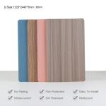 Odorless Bamboo Fiber Wall Panel Wood Grain Veneer Sheets 1220*2440mm