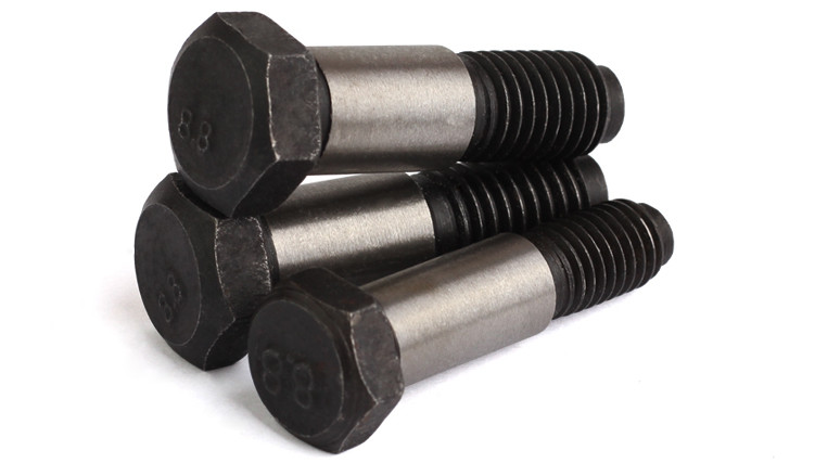 Black Oxide Precision Shoulder Screws , Standard Hex Head Shoulder Bolt Metric