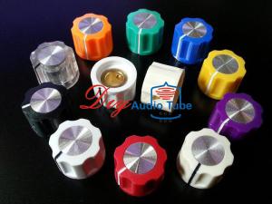 China Transparent Plastic Guitar AMP Volume Knob For Boss Guitar Effect Pedal wholesale