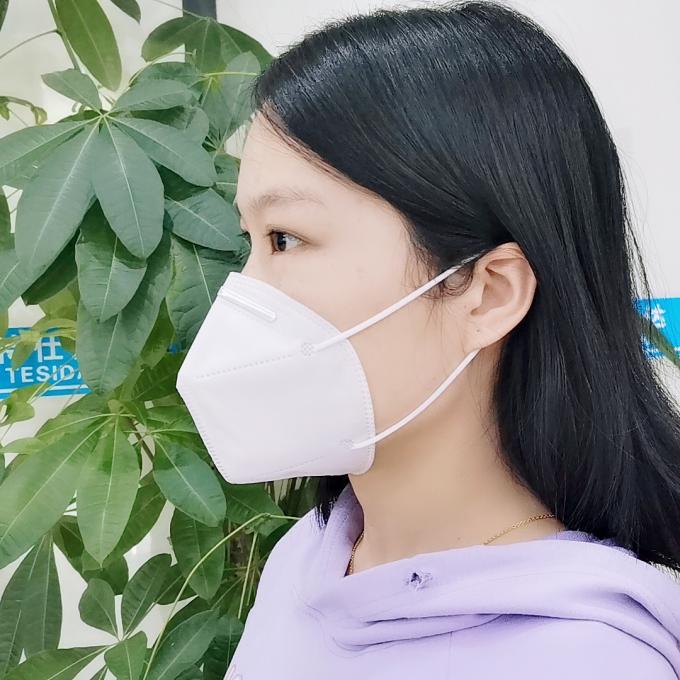 Highly Breathable KN95 Respirator Mask FFP2 Grade For Coronavirus Prevention