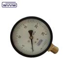 Black Steel Lpg Low Capsule Pressure Gauge 2.5" 63mm 0-5psi