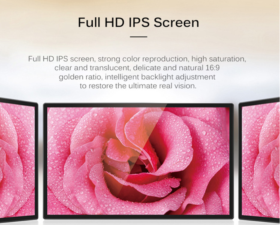 Smooth Control Interactive Digital Signage Thin 10.1 Inch SKD Kit Capacitive Touch