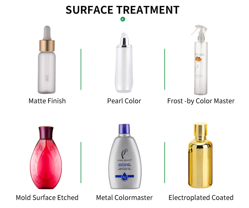 Pearl Color 100ml Plastic PET Spray Bottle With 33/410 Neck Size For Travel Use