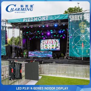 China Antiwear 16 Bit LED Rental Screen , 200W Outdoor Video Wall Rental wholesale
