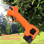 SWANSOFT 25mm Battery powered pruning shear cutting electric pruner