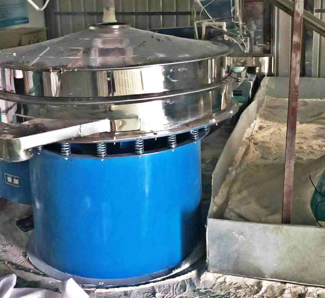 High Efficiency Powder Sieving Machine Large Capacity