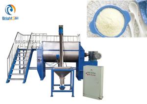 China Dry Ice Cream Flour Ribbon Blender Machine , Food Powder Mixing Machine Powdered Milk wholesale