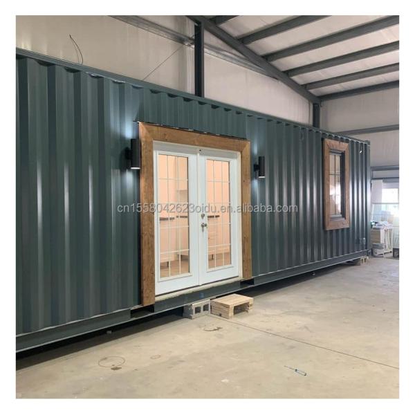 Expandable Container Wall 50/75/100mm Wave Sandwich Panel for Outdoor 20ft and 40ft Prefab Portable Shipping Container Home