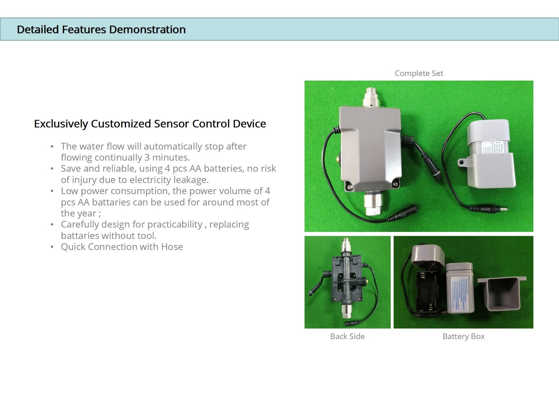 Touchless Sensor Single Lever Kitchen Faucet wave sensor Dual Mode Function SprayerMixer 2001X-SS