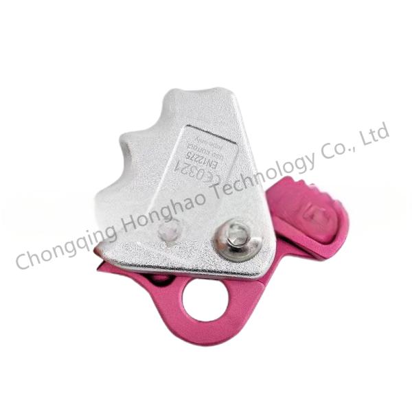 Stay Safe While Climbing Lightweight Aluminum Rope Grab for Essential Fall Protection