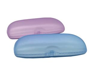 China Fashion Clear Plastic Eyeglass Case , Hard Plastic Sunglasses Case wholesale