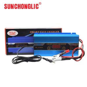 China LED Display AGM GEL Battery Charger Safe 12v 40a 3 Phase Battery Charger wholesale