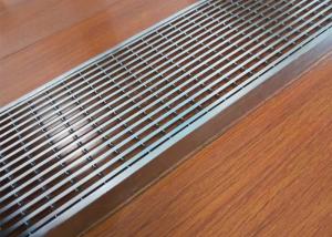 China 5mm thickness Linear Compact Bar Shower Grating SS 316 Stainless Steel bar grating wholesale