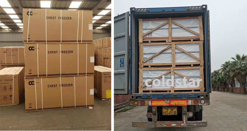 Supermarket Island Freezer Sliding Glass Top Deep Combined Island Freezer