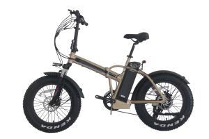 China Offroad 20&quot; Fat Tyre Folding Electric Bike With Tektro Disc Brake wholesale