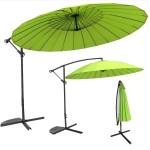 China Backyard BBQ Furniture Large Round Aluminium Banana Umbrella for Outdoor Entertaining wholesale