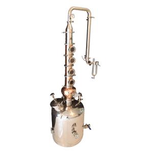 China 100L Electric Heating Stainless Steel Whiskey Alcohol Distiller for Home Distilling wholesale