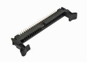 China 50 Pin Straight Shrouded Header One Row DIP Long Latch 2.0mm EH Series wholesale
