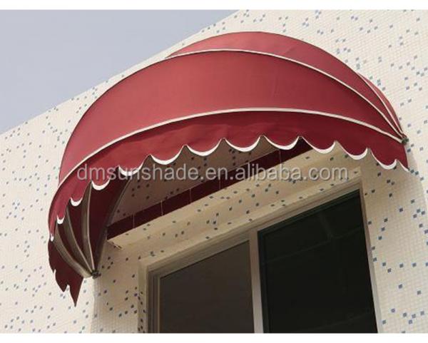 Outdoor Power Coated French Style Awnings Window Balcony