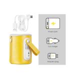Insulated Portable Travel Bottle Warmer USB Thermostat Feeding Bottle Sleeve