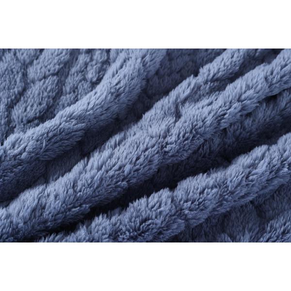 New Arrive Soft 100 Polyester Double-sided Jacquard Cotton Fleece Fabric for Casual Shoes Men Womens Clothing