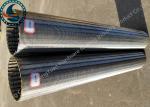 Thermal Resistant Johnson Wedge Wire Screens , Stainless Steel Profile Wire