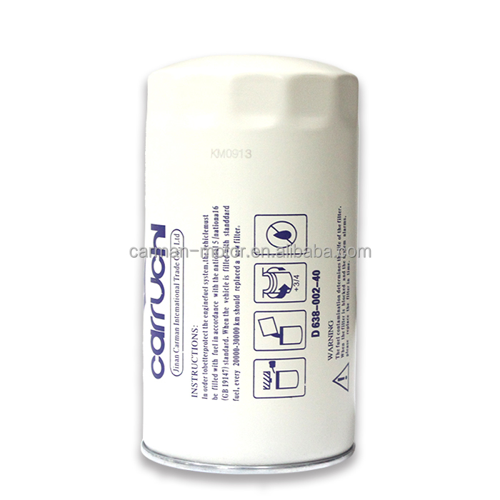 Standard Size Metal LG Loader Truck Fuel Filter 612600081334 Diesel Engine Fuel Filter for Construction Machinery