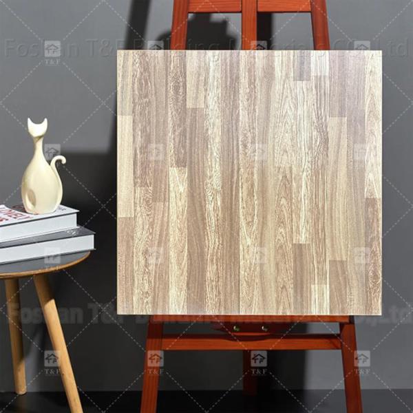 600x600mm Full Body Rustic Floor Tiles Wooden Texture Surface Non Slip Porcelain