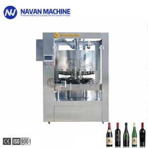 China Automatic Rotary Monoblock Type Glass Bottle Fruit Grape Wine Liquor Bottling Plant Filling Machine wholesale
