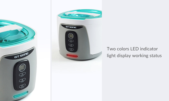 35W Ultrasonic Denture Cleaner , ABS Housing Ultrasonic Digital Cleaner