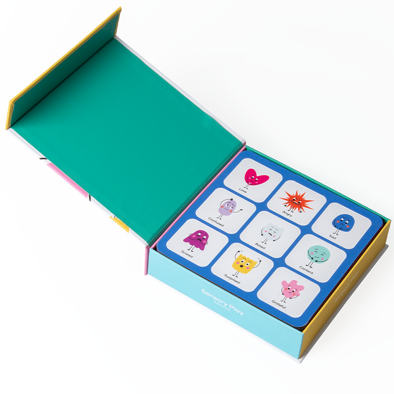 Magnetic Closure 1200g Cardboard Gift Packaging Boxes For Children's Educational Toys