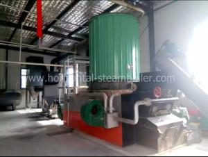 China Industrial Thermo Oil Boiler , High Thermal Efficiency Wood Biomass Fuel Vertical Hot Oil Boiler wholesale