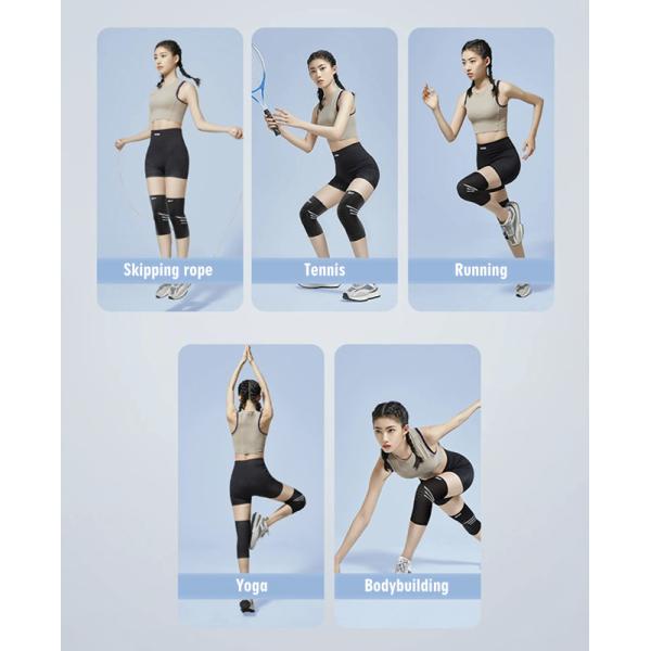 Customized Sports Protective Elastic Knee Compression Sleeve For Athletes