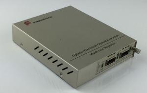 China Dual Fiber 40G Manageable Media Converter Multimode QSFP to QSFP wholesale