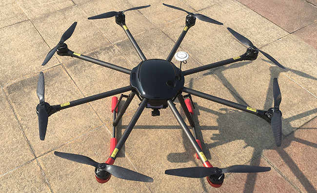 Manual control Powerline Drone With Single Axis Gimbal 720P Camera And Fail - Safe