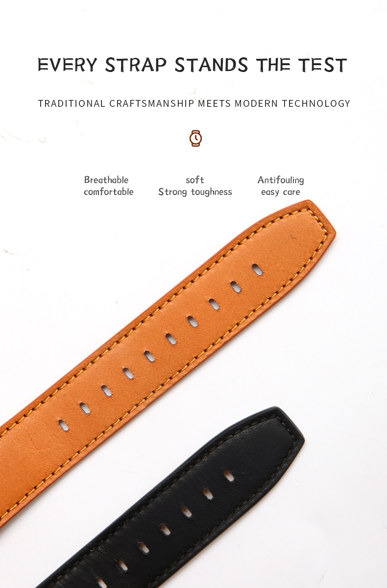 Genuine Leather Smart Watch Straps For iWatch 38mm 40mm 42mm 44mm 45mm 100%