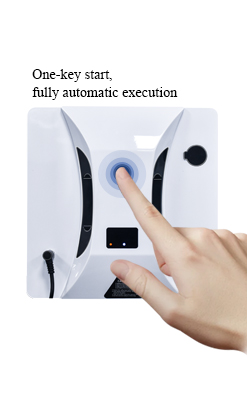 AC110-240V Household Smart Spray Robot Window Washer with Remote Control US Plug Type