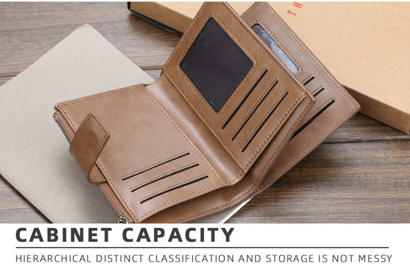 Acceptable OEM ODM Minibook Card Clip for Custom Logo and Short Card Holder Purse