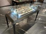 Versatile Luxury Jewelry Counter Showcase Countertop Display Case Anti Rust