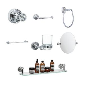 China Sustainable Towel Bar Set Wall Mounted For Bathroom Corrosion-Resistant wholesale