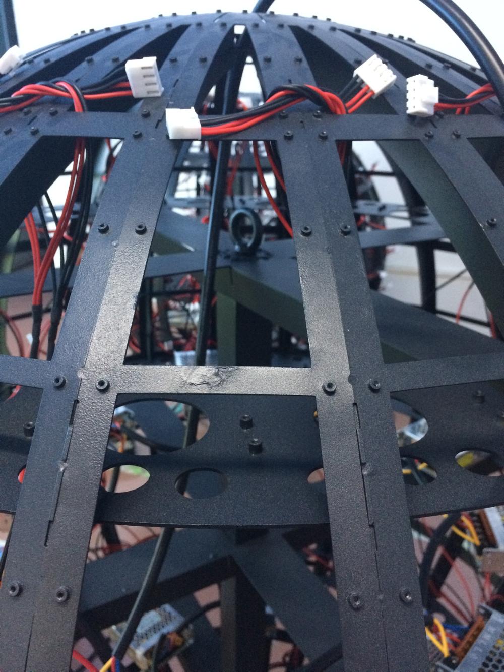 alibaba china 360 ball led sphere display round factory