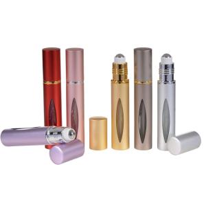 China LinDeer Essential Oil Bottles 10ml Roll On Bottle Screen Printing wholesale