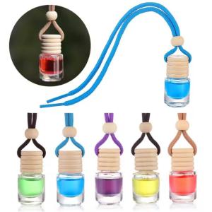 China Glass Bottles Perfume Bottle Pendant For Car Ornament wholesale