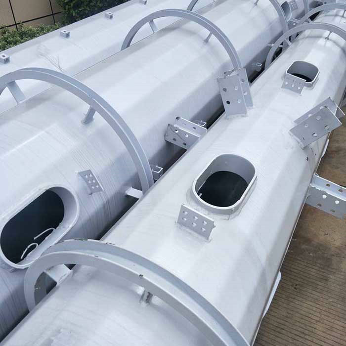 Triangular Single Tube ASTM Monopole Steel Tower