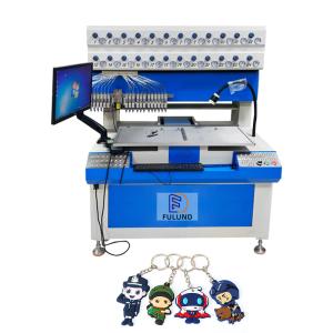 China Drop Molding Trademark Liquid Pvc Rubber Patch Making Machine With Manufacturer Price wholesale