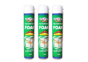 China 750ml Multi Purpose PU Foam Spray, High Bonding Strength wholesale